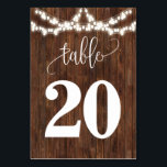 Western Mason Jar Country Wedingstabel Number Kaart<br><div class="desc">Mason Jar met faux-houten design. Westerne landstijl. U moet elk lijstaantal afzonderlijk creëer. 1. Voeg lijstaantal aan ontwerp toe. 2. Voeg toe aan je kar. 3. Herhaal voor elk tabelnummer dat u nodig hebt. Voor extra veranderingen (doopvontkleur, doopvontstijl, verwijder of beweeg elementen, verander andere formuleringen "Lijst" is niet editable maar...</div>