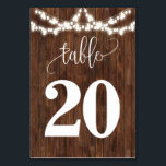 Western Mason Jar Country Wedingstabel Number Kaart<br><div class="desc">Mason Jar met faux-houten design. Westerne landstijl. U moet elk lijstaantal afzonderlijk creëer. 1. Voeg lijstaantal aan ontwerp toe. 2. Voeg toe aan je kar. 3. Herhaal voor elk tabelnummer dat u nodig hebt. Voor extra veranderingen (doopvontkleur, doopvontstijl, verwijder of beweeg elementen, verander andere formuleringen "Lijst" is niet editable maar...</div>