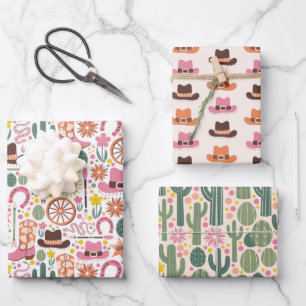 Western Meisje Delights Inpakpapier Vel