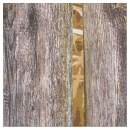 Western meisje met een hek-lg. Afdrukken Stof