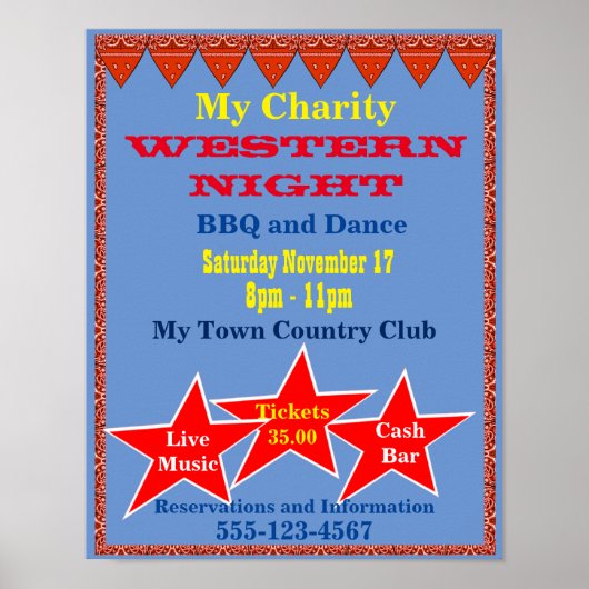 Western  meisje met een pan poster (Voorkant)