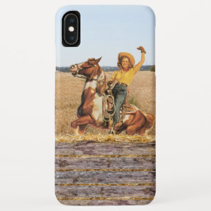  Western meisje op paarden Case-Mate iPhone Case