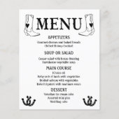 Western menu Land Weddenschap Cowboy Boots Black (Voorkant)