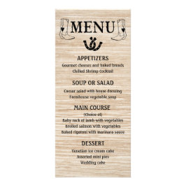 Western Menu Land Weddenschap Cowboy Boots Wood