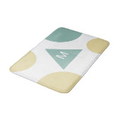 Western modern geometrisch pastelchic badmat (Gekanteld)