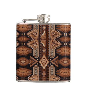 WESTERN MOTIEF Flask Heupfles