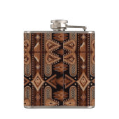 WESTERN MOTIEF Flask Heupfles (Achterkant)