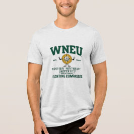 Western Northeast U. - Zuid Campus (Fictief) Tri-Blend Shirt