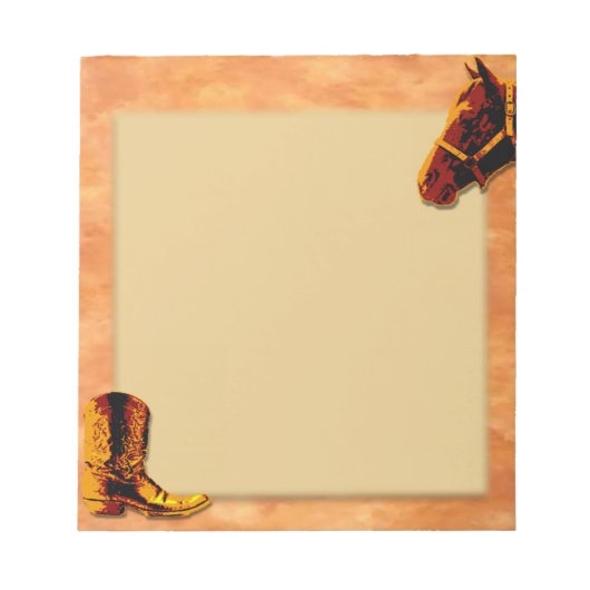 Western Notitieblok (Voorkant)