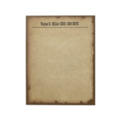  Western Notitieblok (Linkerzijde)