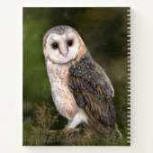 Western Notitieboek van Barn Owl (Achterkant)