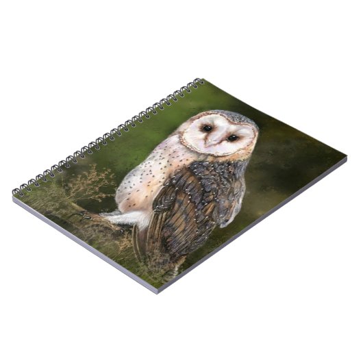Western Notitieboek van Barn Owl (Linkerzijde)