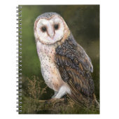 Western Notitieboek van Barn Owl (Voorkant)