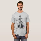 Western ONDERZOEK VAN VROUWENLAND VINTAGE T-shirt (Voorkant volledig)