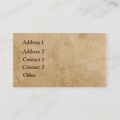 Western opstarten en Pet Visitekaartje (Achterkant)