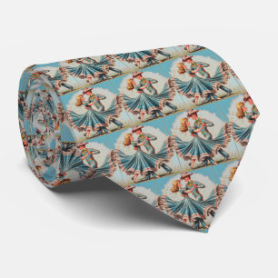 Western paar Dancing Waltz  Look Stropdas