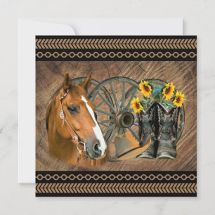 Western paard Cowboy Boots Cowboy Pet Wagon Wiel