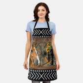 Western paard Cowboy Boots Cowboy Pet Wagon Wiel Schort (Gedragen)