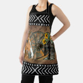 Western paard Cowboy Boots Cowboy Pet Wagon Wiel Schort (Insitu)