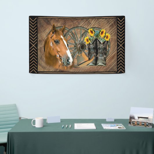 Western paard Cowboy Boots Cowboy Pet Wagon Wiel Spandoek (Beurs)