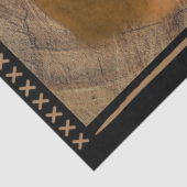 Western paard Cowboy Boots Cowboy Pet Wagon Wiel Tissuepapier (Detail)