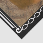 Western paard Cowboy Boots Cowboy Pet Wagon Wiel Tissuepapier (Detail)