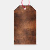 Western Paard Cowboy Cowgirl Cadeaulabel (Achterkant)