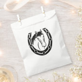 Western Paard Hoefijzer Bruiloft Ruiterland Bedankzakje (Geknipt)