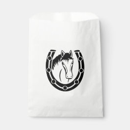 Western Paard Hoefijzer Bruiloft Ruiterland Bedankzakje