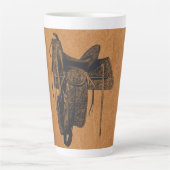  Western paard Latte Mok (Voorkant)