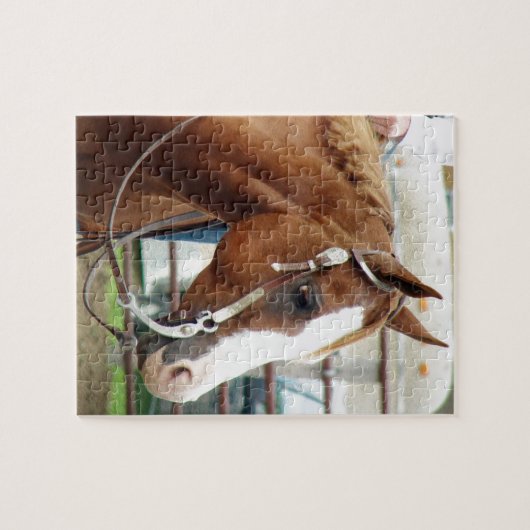 Western paard legpuzzel (Horizontaal)