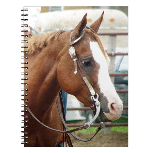Western paard notitieboek (Voorkant)