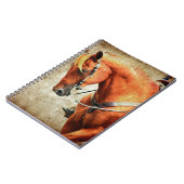 Western paard notitieboek (Linkerzijde)