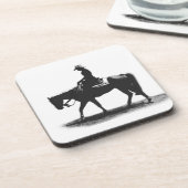 Western Paard onderzetter (Linkerzijde)
