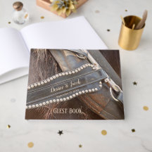 Western paard Rustic Wedding Brown