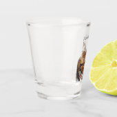 Western paard shot glas (Links)