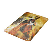 western paard voor abstracte ruitersport badmat (Gekanteld)