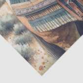 Western Paard Zadel Tissuepapier (Detail)