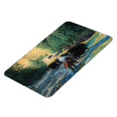 Western paard/zwarte Angus rundveestapel/cowboy Magneet (Linkerzijde)