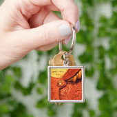 Western paardenzadels sleutelhanger (Hand)