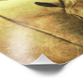 Western Palomino Foto Afdruk (Hoek)