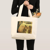Western Palomino Grote Tote Bag (Voorkant (product))