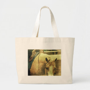 Western Palomino Grote Tote Bag