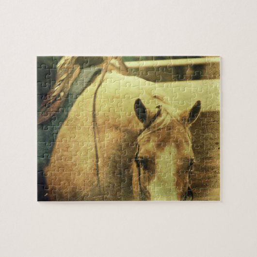 Western Palomino Legpuzzel (Horizontaal)