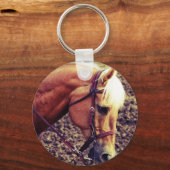 Western Palomino Sleutelhanger (Voorkant)