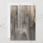 Western Papel Picado Quinceanera Verjaardagsfeest Kaart (Achterkant)