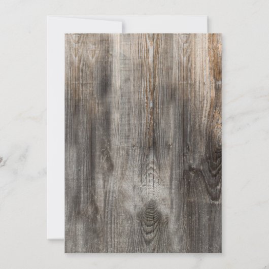 Western Papel Picado Quinceanera Verjaardagsfeest Kaart (Achterkant)