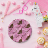 Western Party Cowgirl Laarzen Papier Borden Papieren Bordje (Feest)