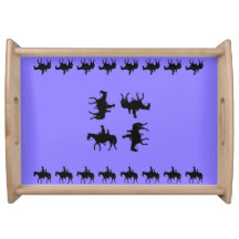 Western Periwinkle - Horseback Silhouettes