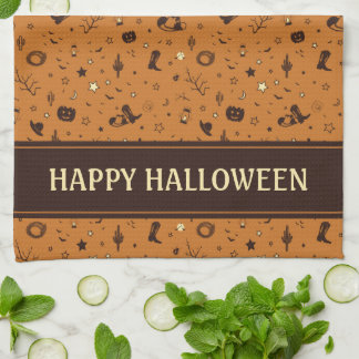 western pet en laarzen theedoek